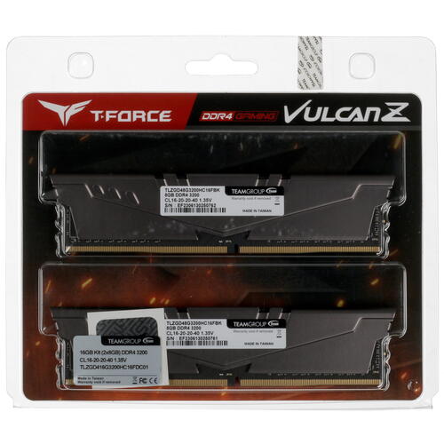Оперативная память Team Group T-Force Vulcan Z [TLZGD416G3200HC16FDC01] 16 ГБ