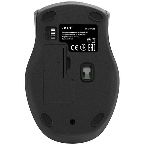 Мышь беспроводная Acer OMR030 черный