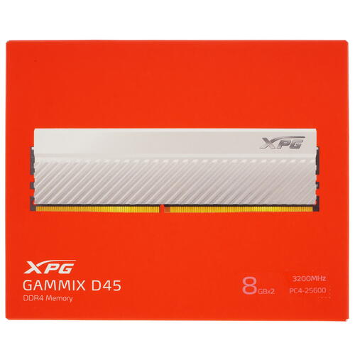 Оперативная память ADATA XPG GAMMIX D45 [AX4U32008G16A-DCWHD45] 16 ГБ