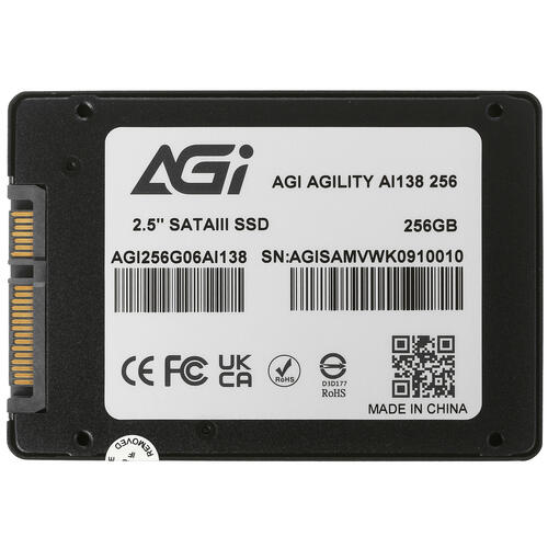 256 ГБ 2.5" SATA накопитель AGI AI138 [AGI256G06AI138]