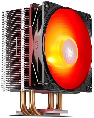 Кулер для процессора DEEPCOOL GAMMAXX 400 V2 Red [LGA1700] [DP-MCH4-GMX400V2-RD]