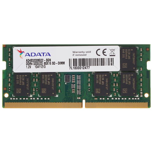 Оперативная память SODIMM ADATA [AD4S32008G22-SGN] 8 ГБ