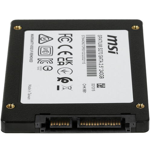 240 ГБ 2.5" SATA накопитель MSI SPATIUM S270 [S78-440N070-P83]