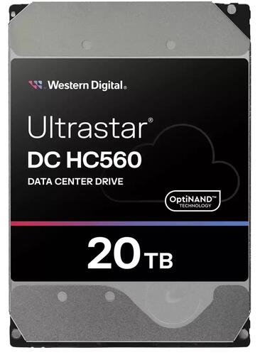 LFF (3.5") Серверный HDD WD Ultrastar DC HC560 WUH722020BL5204