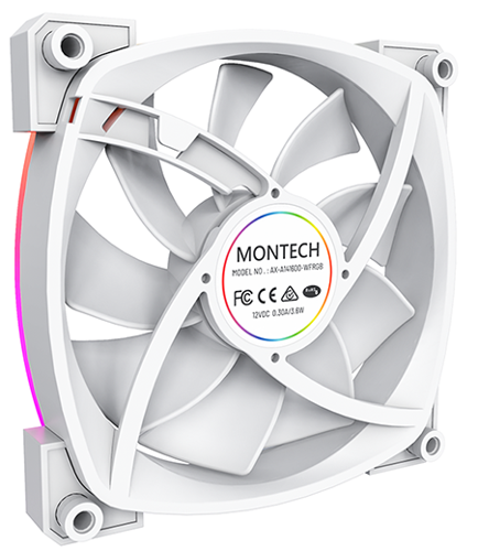Вентилятор Montech AX 140 PWM White