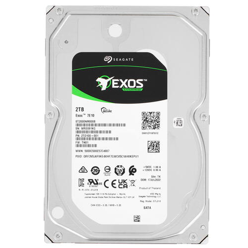 2 ТБ Жесткий диск Seagate Exos 7E10 [ST2000NM000B]