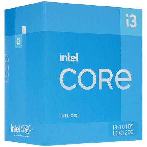 Процессор Intel Core i3-10105 BOX