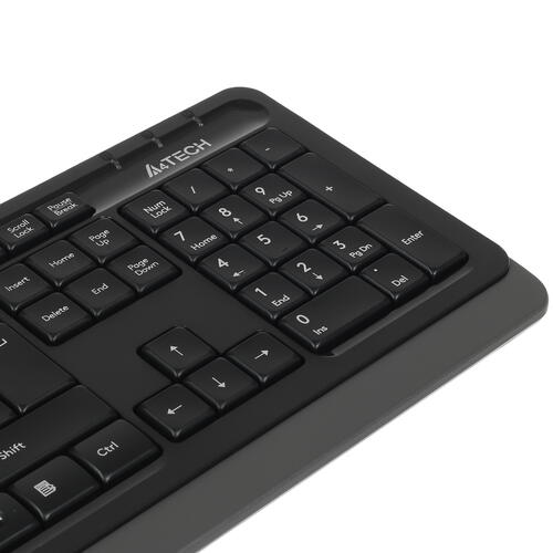 Клавиатура+мышь проводная A4Tech Fstyler F1010 черный