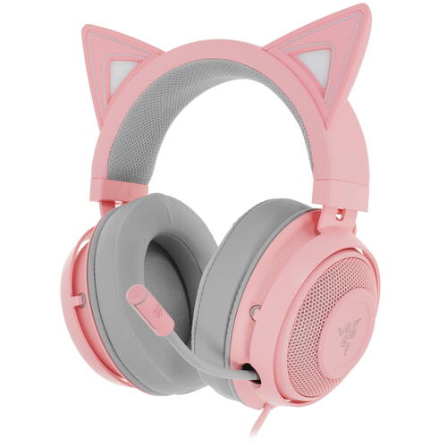 Проводные наушники Razer Kraken Kitty розовый