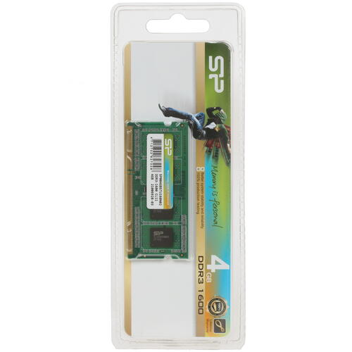 Оперативная память SODIMM Silicon Power [SP004GBSTU160N02] 4 ГБ