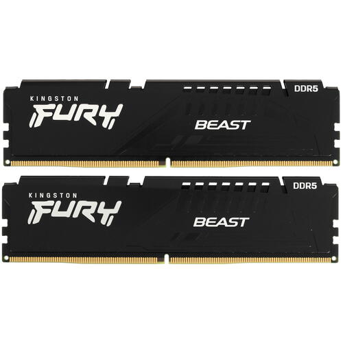 Оперативная память Kingston FURY Beast Black [KF556C40BBK2-32] 32 ГБ