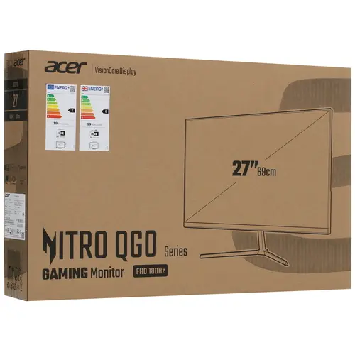 27" Монитор Acer Nitro QG270S3bipx черный